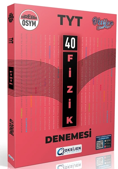 Oksijen Tyt Fizik 40 Li Branş Denemesi ürün görseli 1