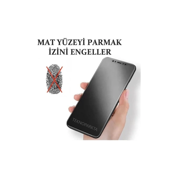 Iphone 14 Pro Mat Seramik Cam Nano Esnek Kırılmaz Full Tam Kaplayan Ekran Koruyucu ürün görseli 1