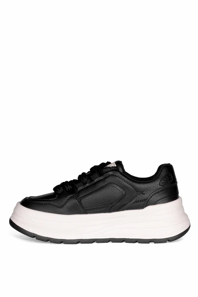 Solmaz HV261-BDL2005 Siyah Sneaker - Resim 3