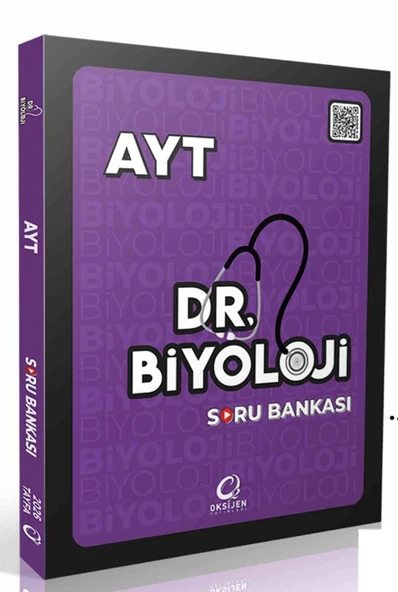 Oksijen 2026 Ayt Biyoloji Dr. Biyoloji Ayt Soru Bankası ürün görseli 1