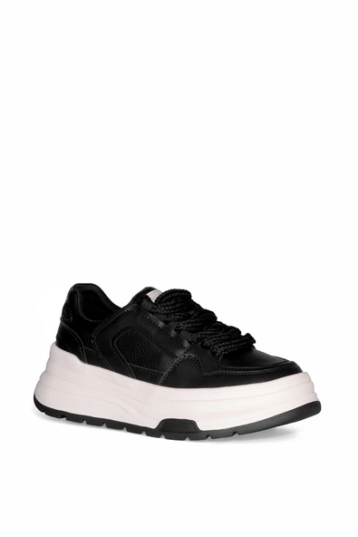 Solmaz HV261-BDL2005 Siyah Sneaker - Resim 2