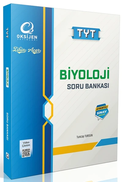 Oksijen Tyt Biyoloji Soru Bankası ürün görseli 1