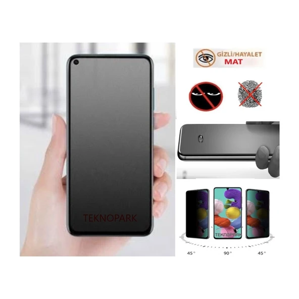 Hiking C21 Pro Mat Hayalet Privacy Tam Kaplayan Cam Seramik Nano Ekran Koruyucu ürün görseli 1