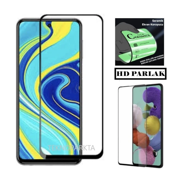 Samsung A73 Ekran Koruyucu Seramik Nano Cam Esnek Tam Kaplayan Ekran ürün görseli 1