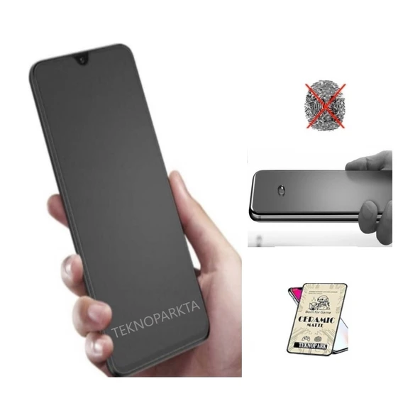 Tcl 30E Ekran Koruyucu Mat Seramik Tam Kaplayan Cam Esnek Nano Ekran ürün görseli 1