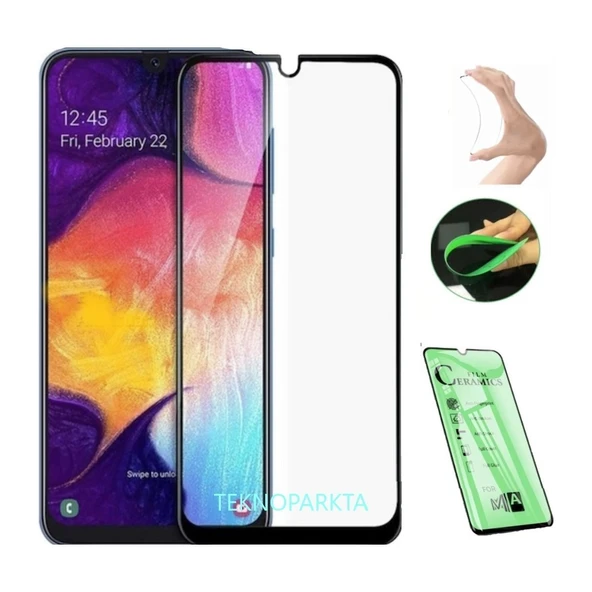 Oppo A17 A17S Ekran Koruyucu Seramik Nano Cam Esnek Tam Kaplayan Ekran ürün görseli 1