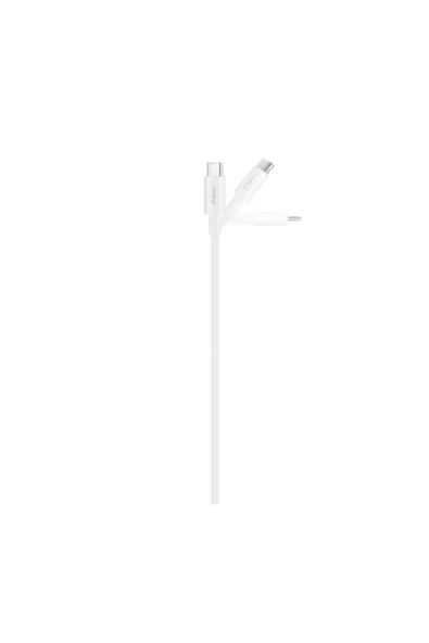 USB-C - USB-C 150cm Uyumlu 100w PD/QC Hızlı Şarj/Data Kablosu Beyaz ürün görseli 1