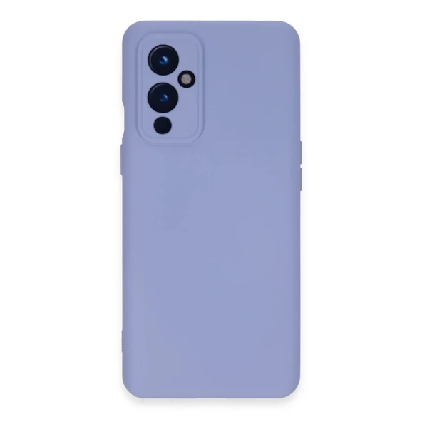 One Plus 9 Kılıf Nano İçi Kadife Silikon - Lila ürün görseli 1