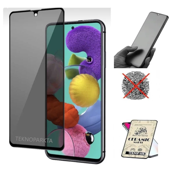 Xiaomi Mi 12T - Mi 12T Pro Ekran Koruyucu Mat Seramik Tam Kaplayan Esnek Kırılmaz Nano ürün görseli 1