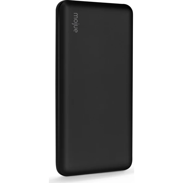 PB01 10000 mAh Çift Çıkışlı Powerbank Taşınabilir Hızlı Şarj Aleti - Siyah (3BB161) ürün görseli 1