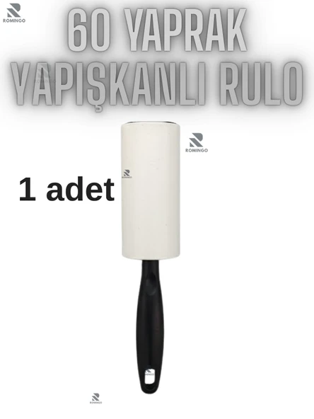 Tüy Toplayıcı Rulo 1 Adet Yapışkanlı Rulo 60 Yaprak Rulo ürün görseli 1