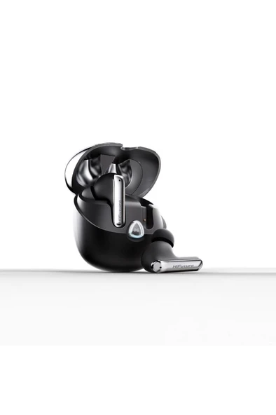 SonicAIR Kablosuz Bluetooth 5.4 IPX5 Su Geçirmez ENC 4 Mikrofonlu TWS Kulak İçi Kulaklık Siyah ürün görseli 1