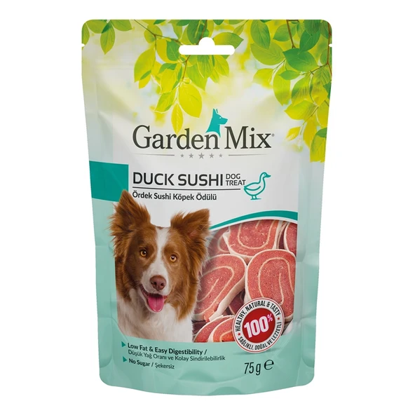 Garden Mıx Ördekli Sushi Köpek Ödülü 75 Gram ürün görseli 1
