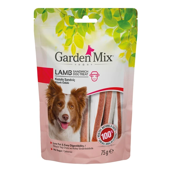 Garden Mix Kuzulu Sandviç Köpek Ödülü 75 Gr ürün görseli 1