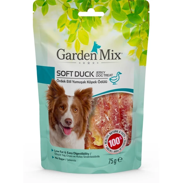 Garden Mix Ördek Etli Yumuşak Köpek Ödülü 75 Gr 75 Gr ürün görseli 1