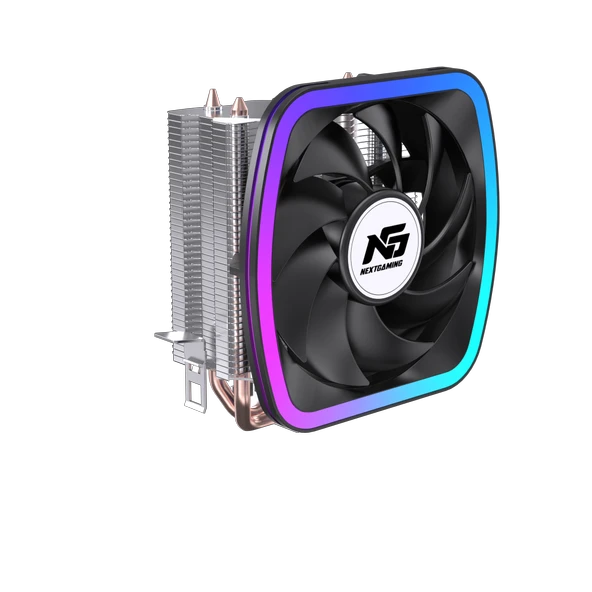 NG Frost 200 120W TDP 12cm F-RGB Fanlı Sessiz intel-Amd Kule Tipi CPU Soğutucu Siyah ürün görseli 1