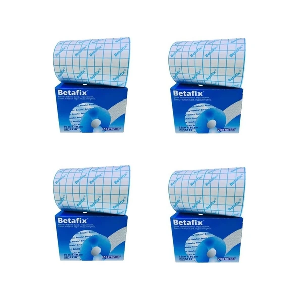 Esnek Sabitleme Bandı Fix Flaster Bant 10M x 10CM 4 Adet ürün görseli 1