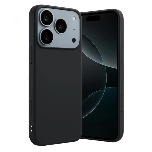 Apple İphone 17 Pro First Silikon - Siyah ürün görseli 1