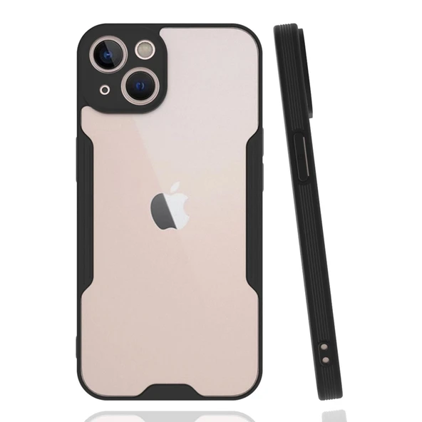 İphone 14 Plus Kılıf Platin Silikon - Siyah ürün görseli 1