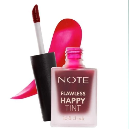 Note Flawless Happy Tint Lip & Cheek Dudak Ve Yanak Renklendirici Likit Allık - 03 Sweet Pink ürün görseli 1