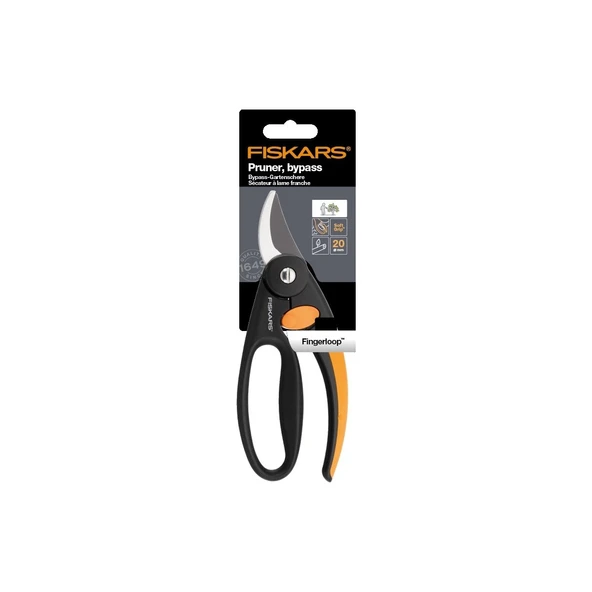 Fiskars 111440-1001534 Fingerloop Bypass Budama Makası P44 - Resim 3