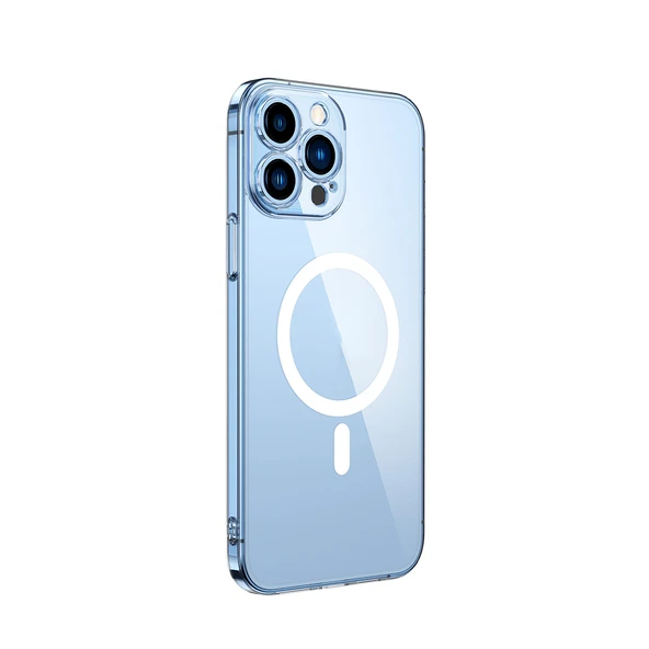 iPhone 11 Pro Kılıf Kamera Korumalı MagSafe Şarj Özellikli Lüx Şeffaf London Silikon Kapak ürün görseli 1
