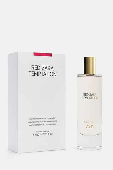 RED ZARA TEMPTATION EDP 80 ML (2.71 FL. OZ). - Resim 2