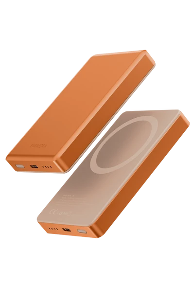 Energea AluPac 10K 10.000 mAh 20W Type-C ve 15W Kablosuz Şarj Çıkışlı PD Hızlı Şarj Magsafe Powerbank ürün görseli 1