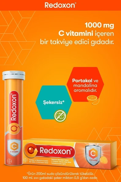 REDOXON ESSENTIAL 1 GR 15 EFF - Resim 2