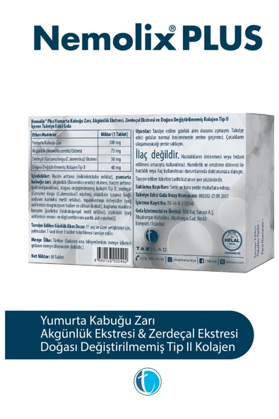 NEMOLIX PLUS 30 TABLET - Resim 2