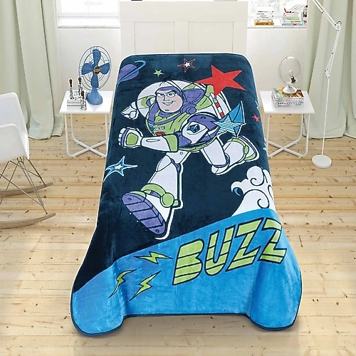 Taç Lisanslı Disney Toy Story Buzz 160x220 tek kişilik Battaniye ürün görseli 1