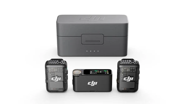 Dji Mic 2 (2Tx + 1Rx) Kablosuz Mikrofon ürün görseli 1