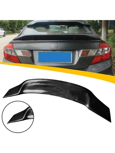 Honda Civic Fc5 Jdm Boyalı Bagaj Üstü Spoiler 2015-2021 arası uyumlu ürün görseli 1