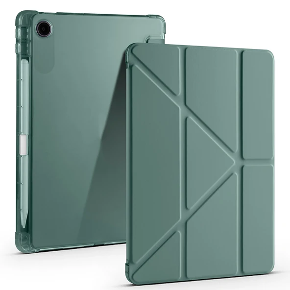 Lenovo Tab TB-311FU Tablet Kılıf Kalem Bölmeli Standlı Lüx Smart Cover ürün görseli 1