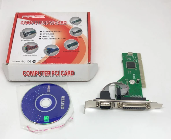 Prıge Pcı 1 Port Rs232 - 1 Port Paralel Kart ürün görseli 1