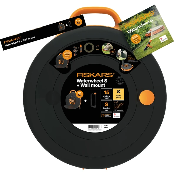 Fiskars Hortum Makara Ve Duvar Montaj Seti S 15M 1026376 ürün görseli 1
