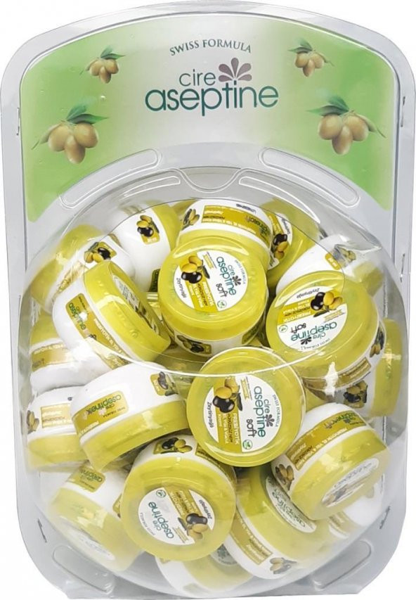 Cire Aseptine Krem 30ml Prebiyotik Zeytinyağlı 50'Li Stand ürün görseli 1