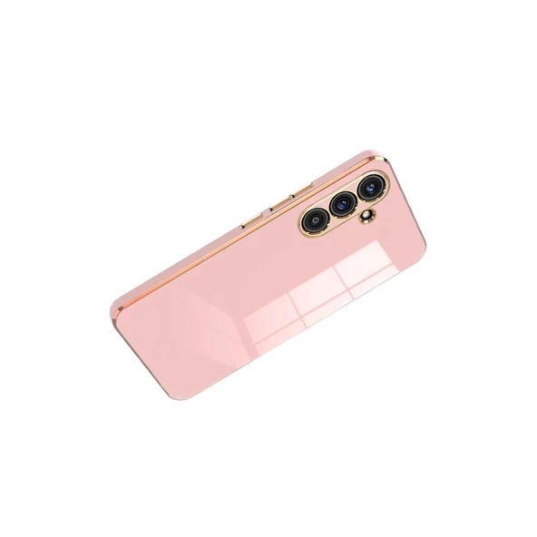 Samsung Galaxy A17 5g Volet Silikon - Pembe - Resim 3