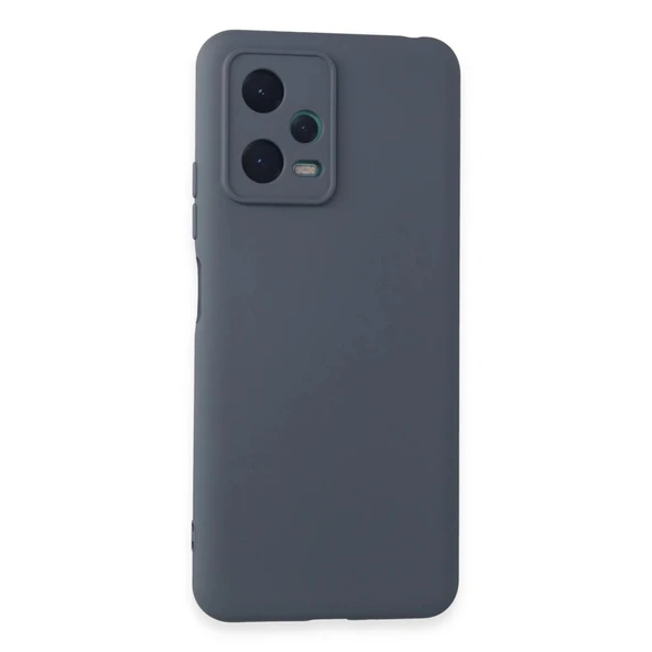 Xiaomi Redmi Note 12 5g Kılıf Nano İçi Kadife Silikon - Gri ürün görseli 1