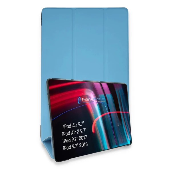 İpad 5 Air 9.7 Kılıf Tablet Smart Kılıf - Mavi ürün görseli 1