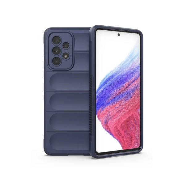 Samsung Galaxy A53 5g Kılıf Optimum Silikon - Lacivert ürün görseli 1