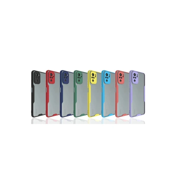 Xiaomi Redmi Note 10 Kılıf Platin Silikon - Yeşil - Resim 2