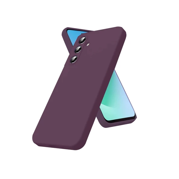 Samsung Galaxy A17 5g First Silikon - Mürdüm ürün görseli 1