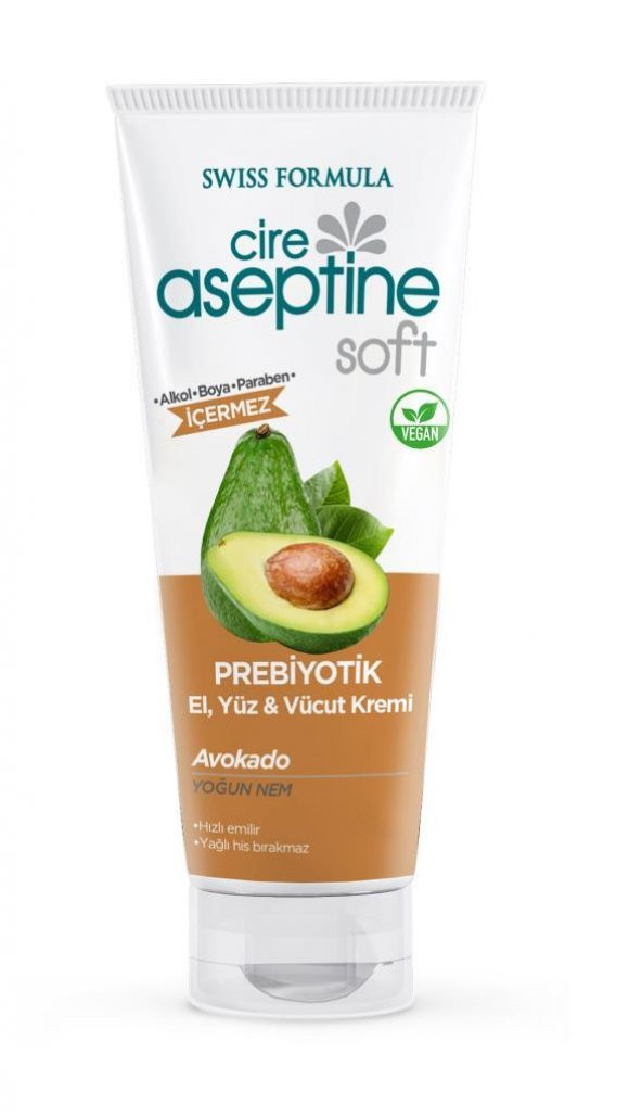 Cire Aseptine Krem 75ml Prebiyotik Avokado ürün görseli 1