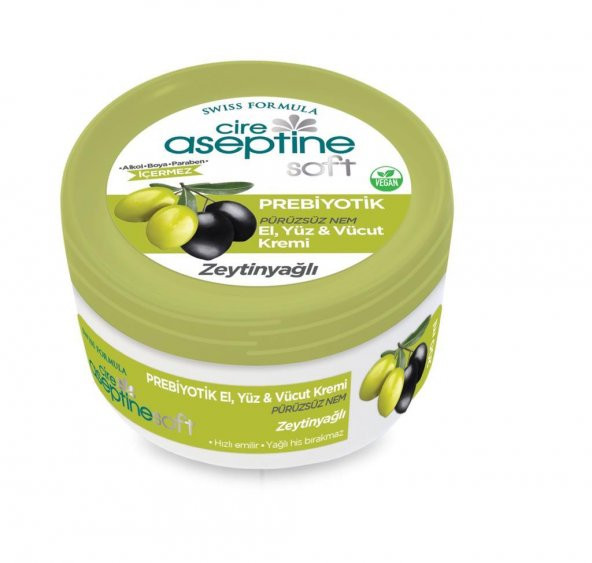 Cire Aseptine Krem 200ml Prebiyotik Zeytinyağlı ürün görseli 1
