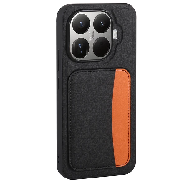 Gpack Xiaomi 15T Pro uyumlu Kılıf Kartlıklı X-Kart Silikon ürün görseli 1