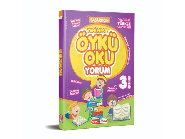 Kırmızı Beyaz Yayınları 3. Sınıf Öykü Okuyorum ürün görseli 1