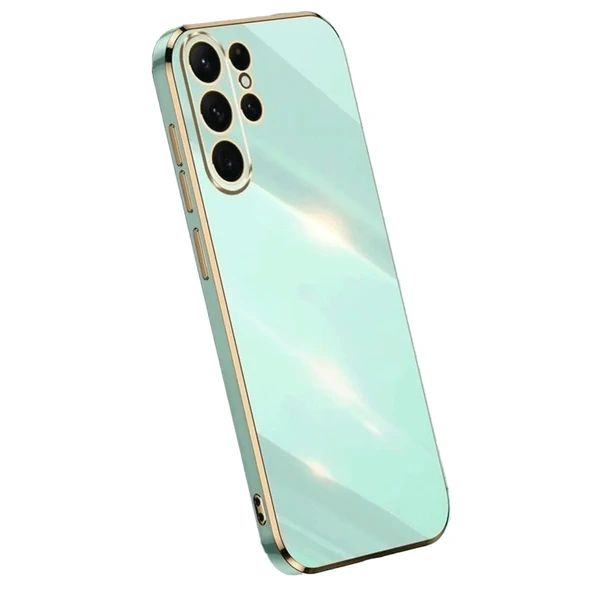 Samsung Galaxy S25 Ultra Kılıf Volet Silikon - Açık Yeşil ürün görseli 1
