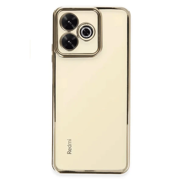 Xiaomi Redmi 13 4g Kılıf Razer Lensli Silikon - Gold ürün görseli 1
