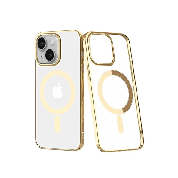 İphone 14 Plus Kılıf Element Magneticsafe Sert Kapak - Gold ürün görseli 1
